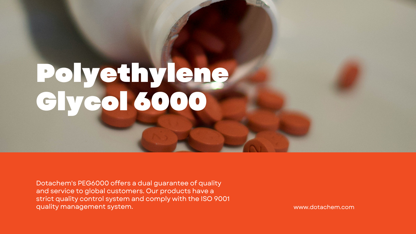 Polyethylene Glycol 6000: Beragam Aplikasi di Lapangan Industri dan Komitmen Kualitas Dotachem