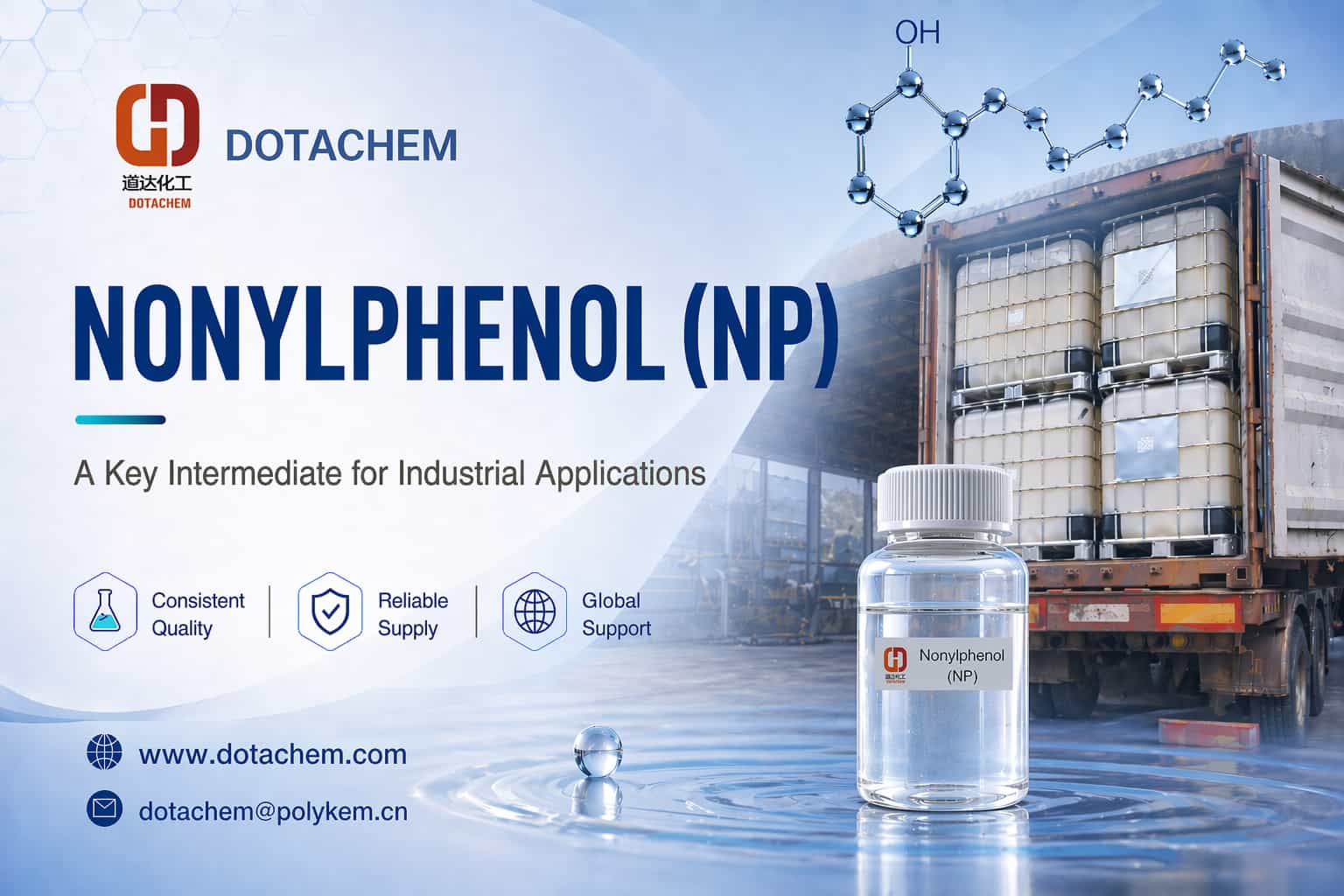 Dotachem Nonylphenol (NP): Perantara Utama untuk Aplikasi Industri
