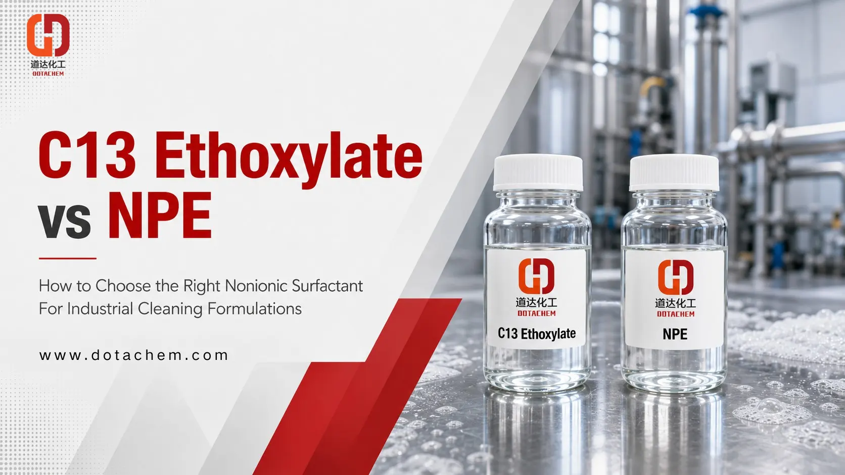 Cara Memilih Antara Alkohol C13 Etoksilat dan NPE dalam Formulasi Pembersih Industri
